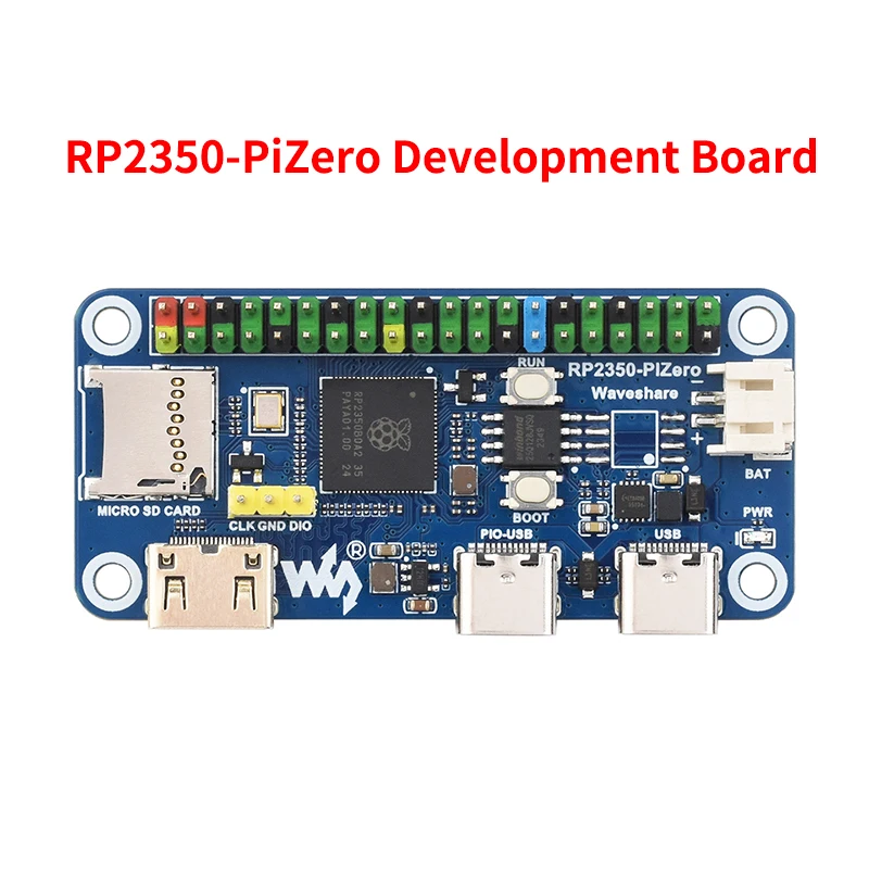 

RP2350-PiZero Development Board With 40 PIN GPIO Dual-Core Dual-Architecture For Raspberry Pi Pico 2