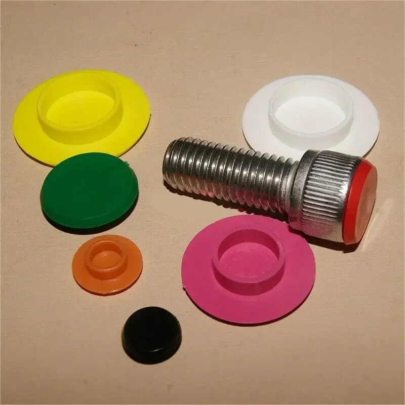 5/20/50pcs Protective Caps for Screws Hex Socket Allen Bolt Screw Nut Hexagon Head Cover Cap Protector M4-M12