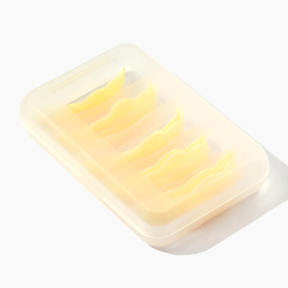   GLIMOCN5 pares de almohadillas permanentes de pestañas de silicona, varillas de pestañas, escudo de elevación, rizador de pestañas 3D, accesorios, herramientas aplicadoras