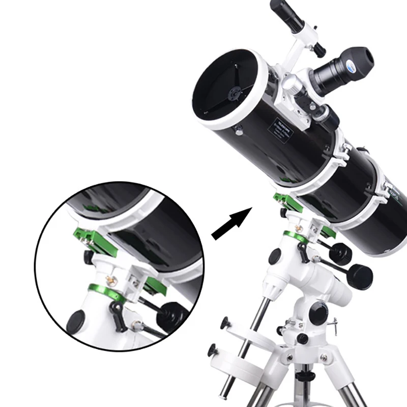 Montagem óptica parafusada para o telescópio Skywatcher e Celestron, Connect Equatorial Mount, Rail Bridge Plate, 210mm