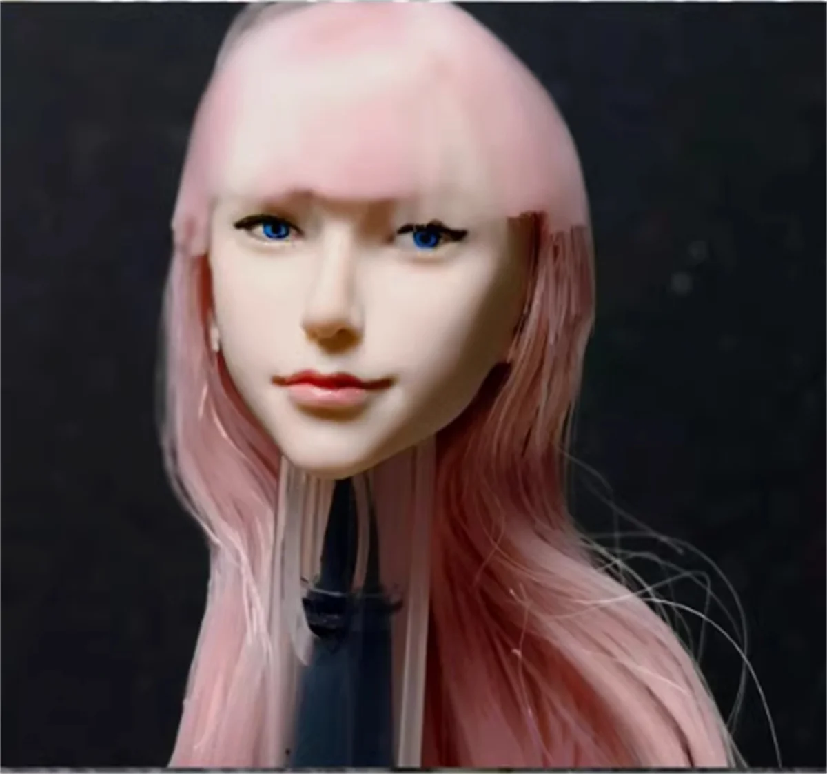 

Масштаб 1:6, милая девушка, розовая блондинка, голова, скульптура, модель выражения, игрушки F 12 дюймов, PH Tbl, аниме-фигурка, TBL PH, солдат