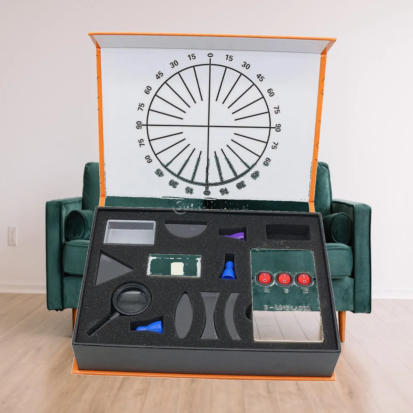 Physical Light Reflection And Refraction Model Demonstrator Tool Building Toy