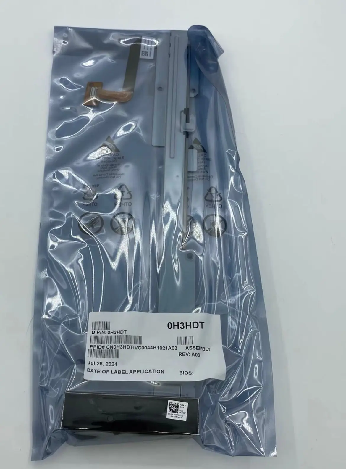 

New For Dell PowerEdge R740 R740XD R7920 Server Left Ear Assembly H3HDT 0H3HDT CN-0H3HDT FM0VV 0FM0VV CN-0FM0VV