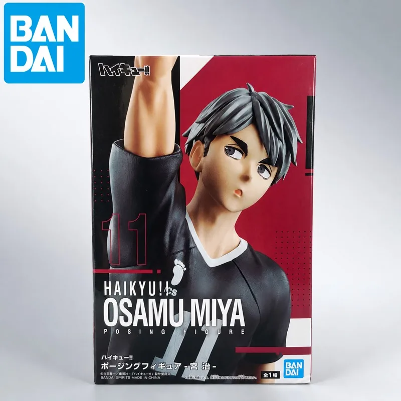 In Stock Bandai Original Bandai Spirits Haikyuu Miya Osamu Action Figure Model Doll Brand New Boxed Anime Characters Toys Model