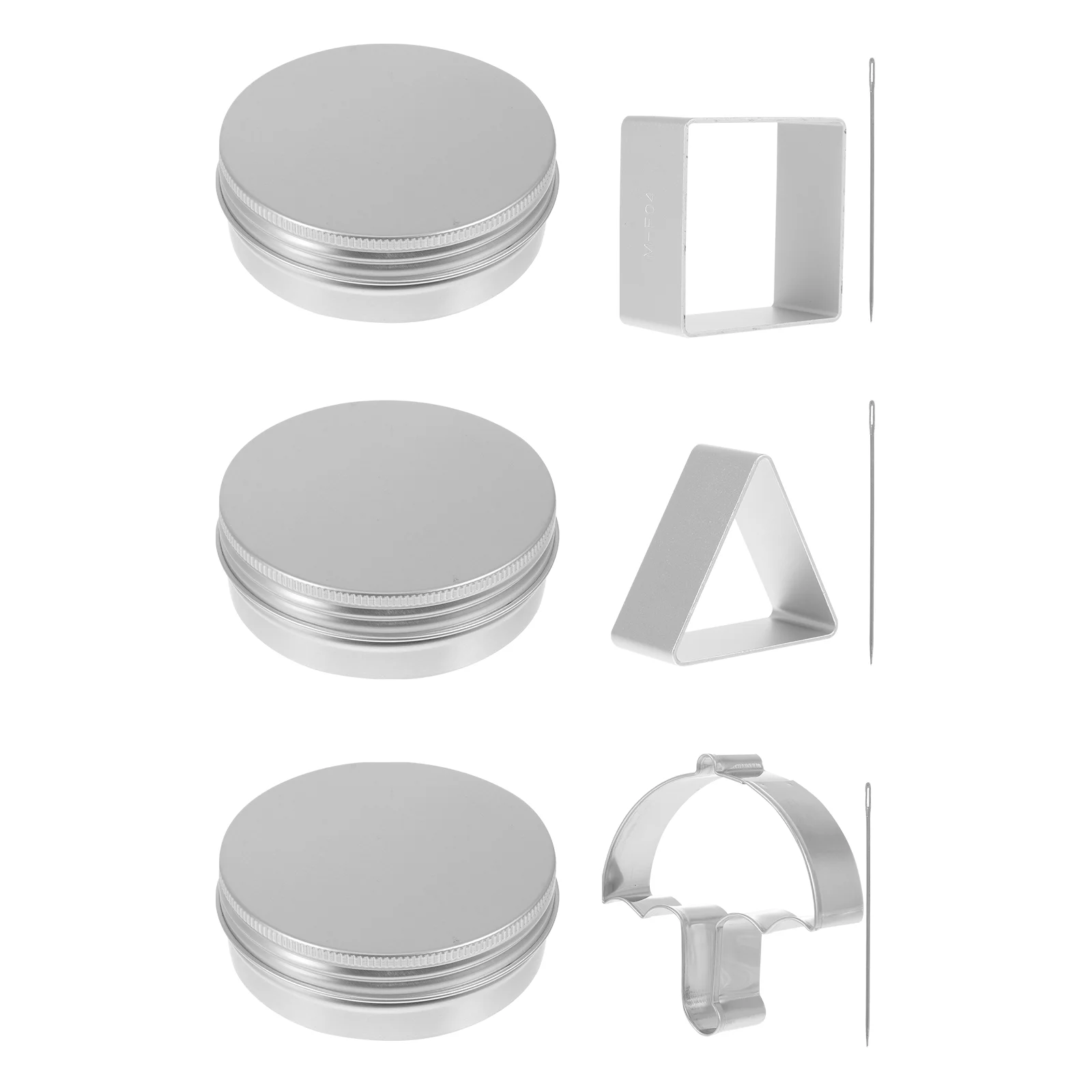 

3 Sets Biscuit Mold Set High Quality Heat Resistant Safe Food Grade DIY Cookie Aluminium Baking Tools Kitchen Accessories