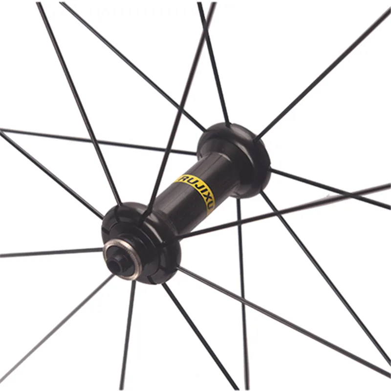 Ultra light bike wheelset 700C16/21V Brake Wheels bmx Road Bicycle Wheel Aluminium Alloy Road Whee First two rear four bearing