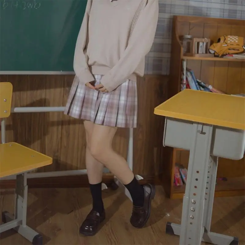 Phụ Nữ Ngọt Ngào Đôi Cánh Thiên Thần Thủy Thủ Đoàn Tất Sinh Viên Cotton Giữa Ống Đàn Hồi Thông Minh