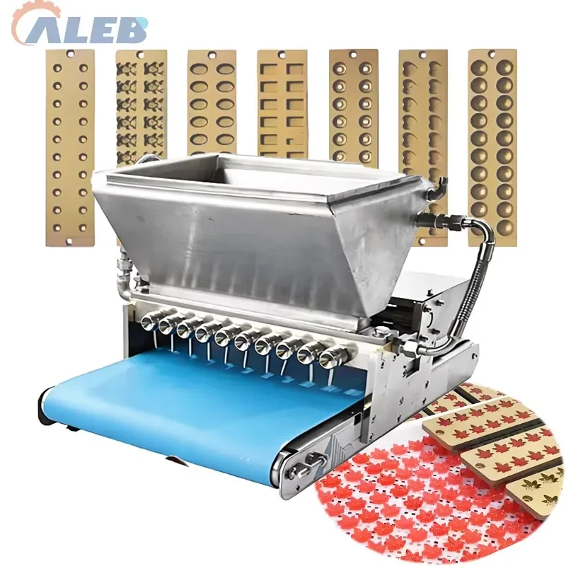 YWM Certificate Chocolate Cluster Depositor Machine Fruit Candy Making Machine for Retail Food Processing Plant