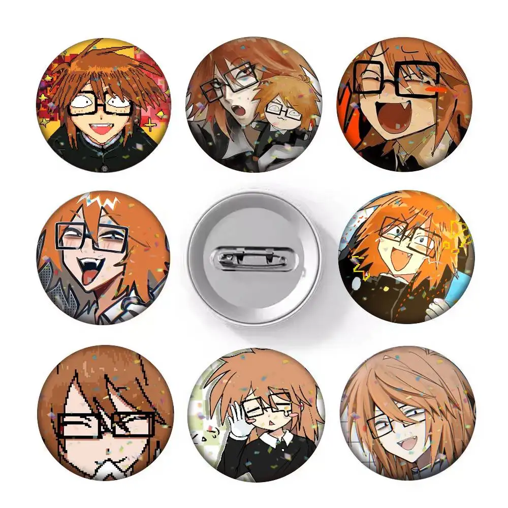 Ranfren Randal Art   25mm 32mm 44mm 58mm 75mm Brooches Badges Pins for Accessories Gift