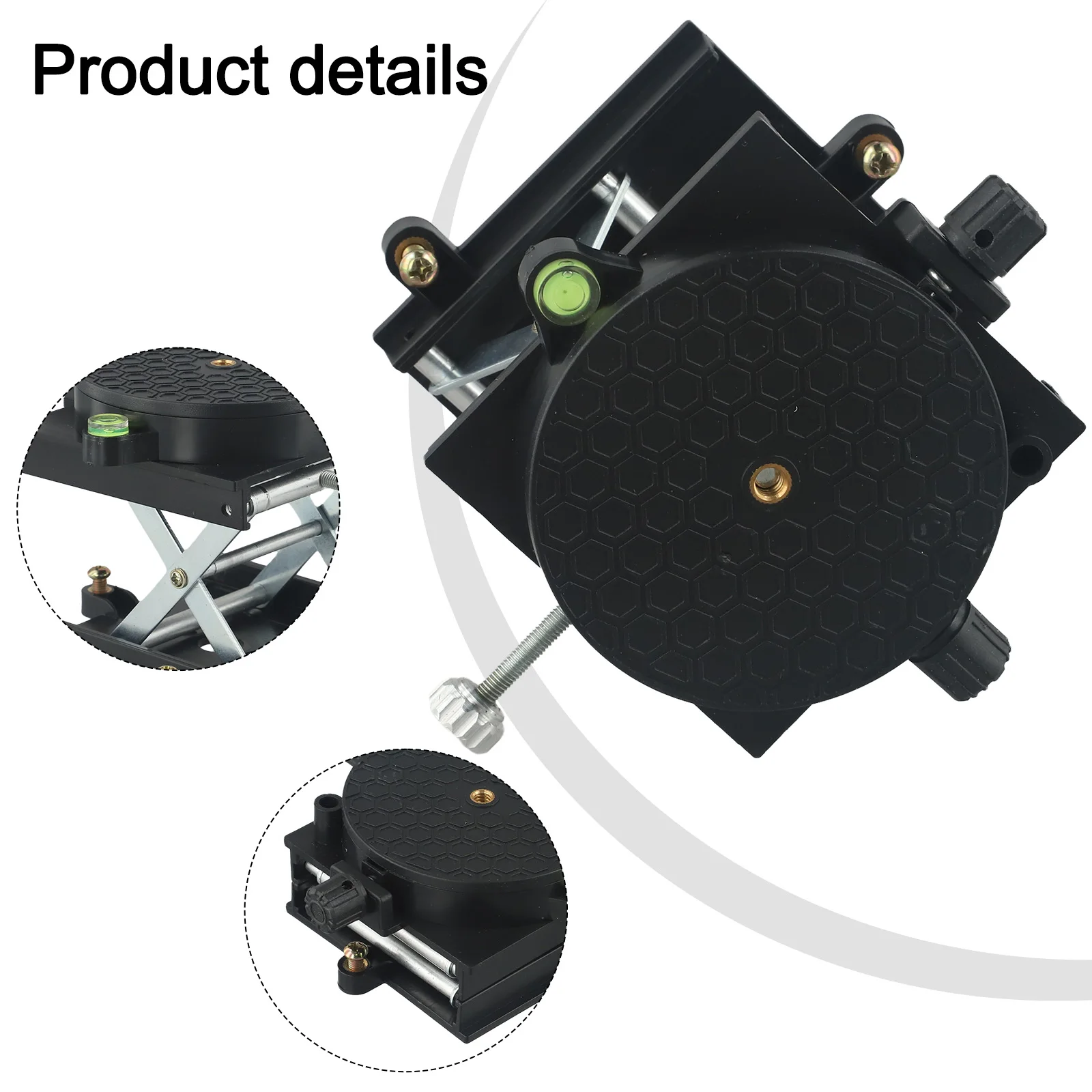 For Laboratory Use 360 Rotation Router Lift Router Lift Table Long Service Life Stable Structure Adjustable Height Knob