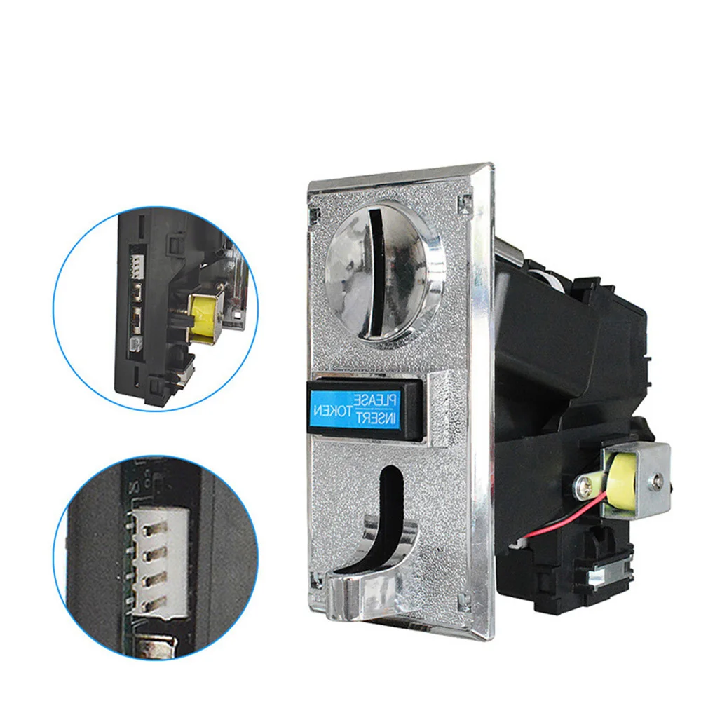 

5PCS Multi Coin Acceptor Selector for Vending Machine Programable 4P 5P external coin-operated safety degree high precision