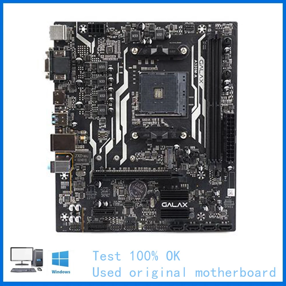 

B250 For GALAX B250M-A Computer M.2 Nvme SSD Motherboard LGA 1151 DDR4 32G B250 Desktop Mainboard Used