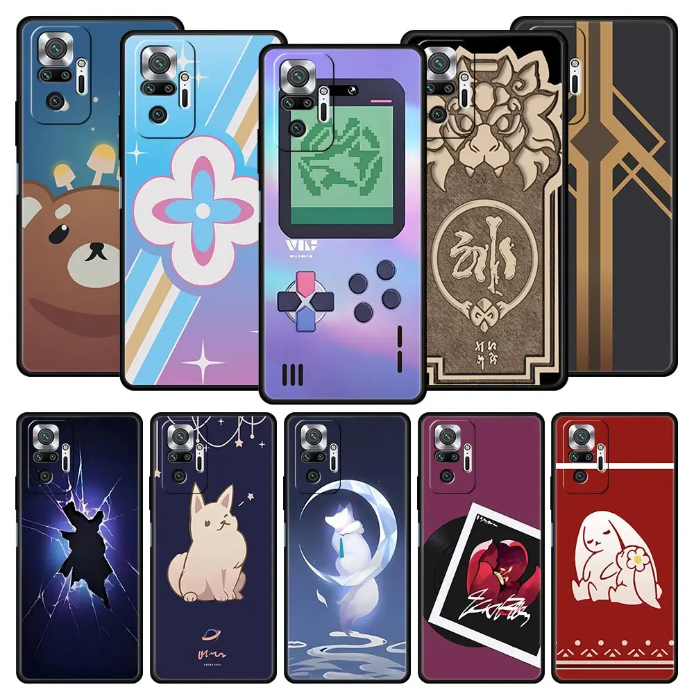 

Honkai Star Rail Game Same Style Phone Case For Xiaomi Redmi Note 13 12 5G 11 10 Pro Plus 4G 9S 9 8 7 9T 13C 12C 10C 9C 9A Cover