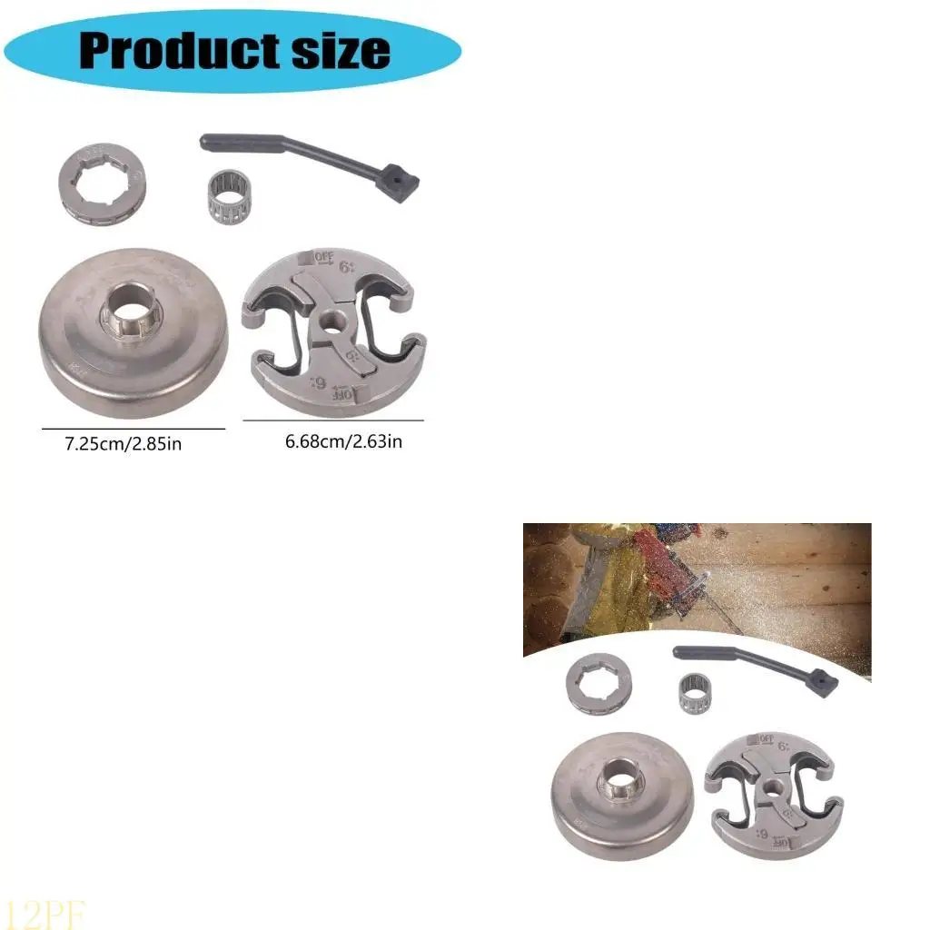 

Диск сцепления звездочки 12PF для эффективности и долговечности трансмиссии велосипеда HU340 445 450