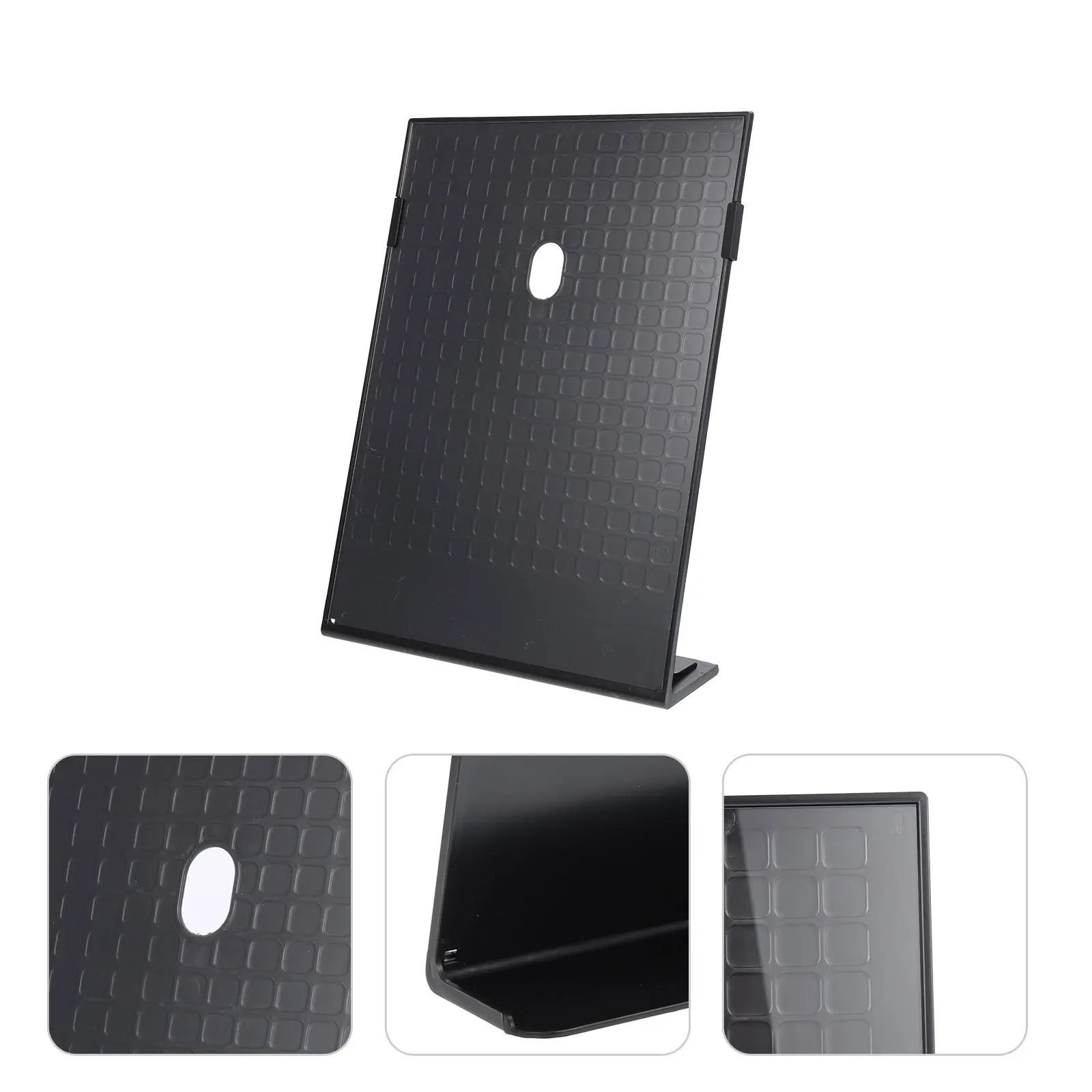 

Qr Code Display Stand Clear Plastic Sign Holder Tabletop Menu Stand For Restaurant Leaflets Price List Advertising