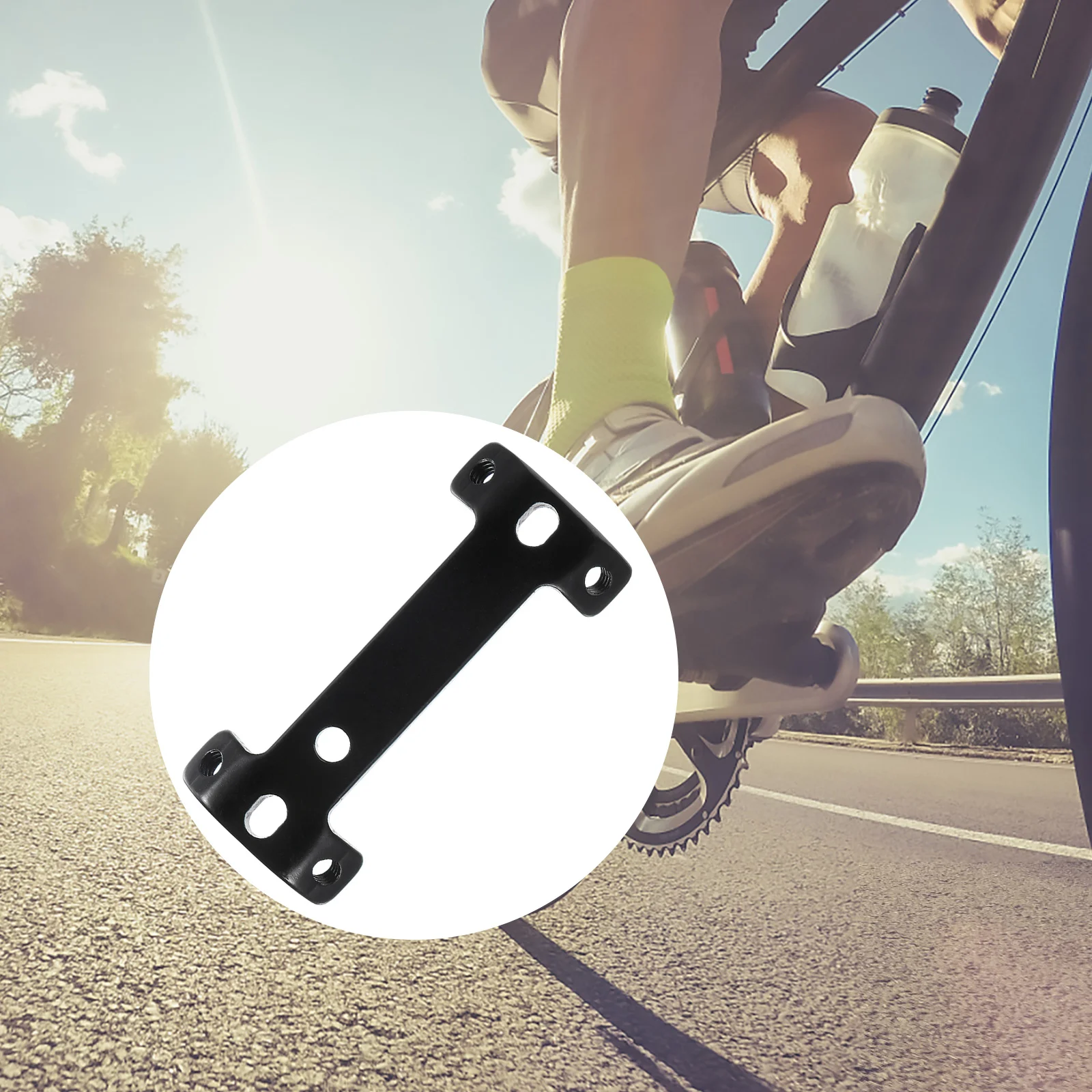 Bike Water Bottle Rack Shockproof Premium Extension Rack Suitable for Handlebars Easy Mounting Universal Bottle Holder