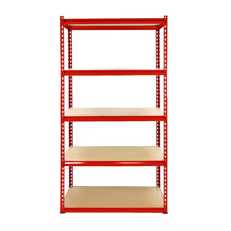 Factory Direct 2026 Modern Boltless Rivet Shelving Steel Metal Shelvs 5 Tier Storage Garage Storage 175 KG Shelf Rack  for Home