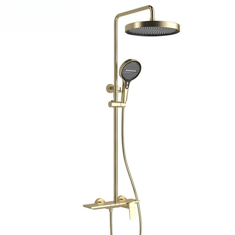 

Ruskin Shower, Waterfall Outlet, Shower Set, Shelf, Shower