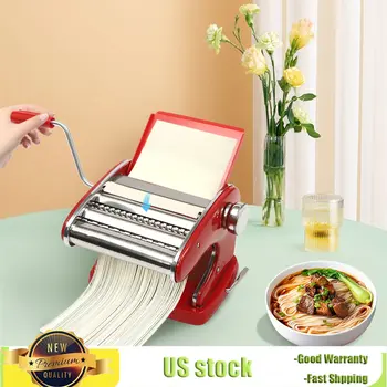 Ruční stroj na malé nudle Bymaocar s přísavkou, nerezová ocel, nastavitelná tloušťka, nástroj na zpracování nudlí pro domácnost a kempování 10 nejlepší prodej stroj na výrobu nudlí - №9