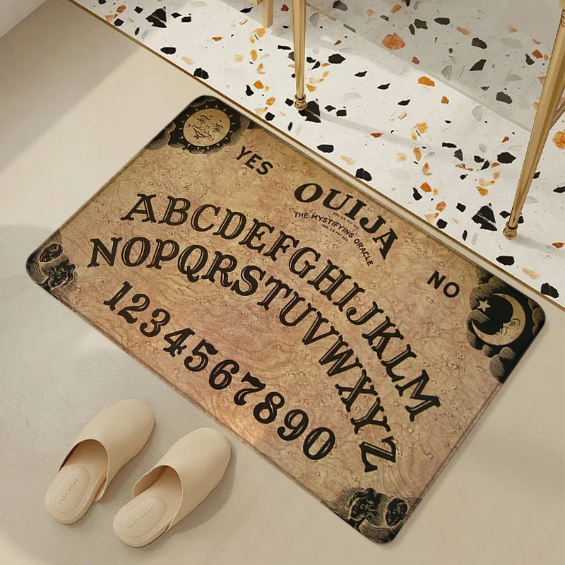 Door Mat Ouija Kitchen Carpet Rugs Bath Mats Home Custom Bathroom Rug Entrance Doormat Carpets Living Room Foot Prayer Floor