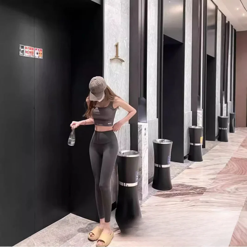 Women Winter Fleece Lined Yoga Pants High Waist Slim Fit Warm Stretch Leggings Soft Naked Feel Workout Fitness Trousers