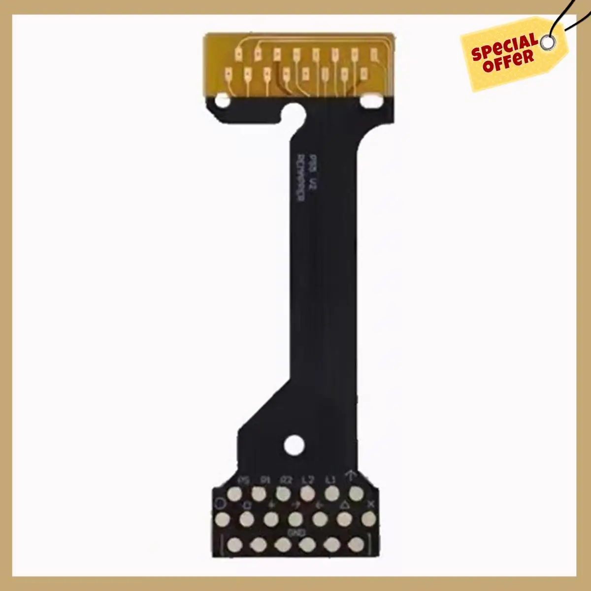 Stabile Leistung – 10 Stück, leicht zu entfernendes, gelötetes Remap-Board-FPC-Kabel für PS5 Dual Sense