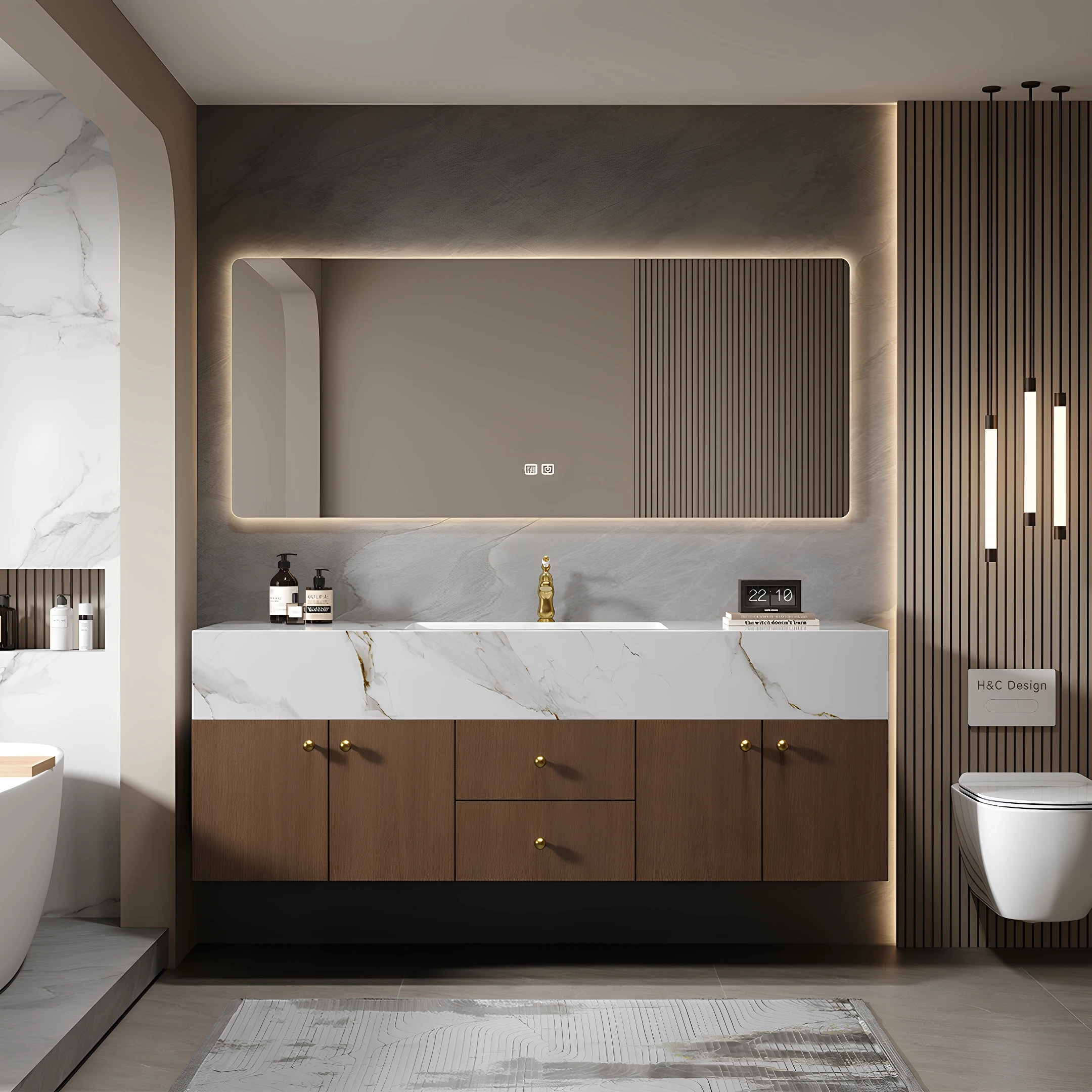 &c Low Price High Performance Made In China Bathroom Vanity Cabinet With Sink With High Quality