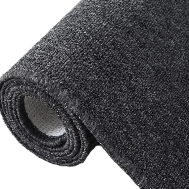 

High Quality Modern Loop Pile Carpet Rugs Solid Color Machine Made Pure Natural PP for Home Living Room Picnic Latex 4m Exercise