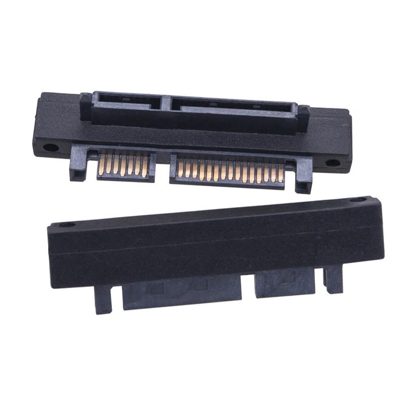 SFF-8482 SAS para SATA 3.0 Adaptador 22Pin SATA para SATA Conector Conversor Reto 180 Graus Vertical 90 Graus Riser para HDD SSD