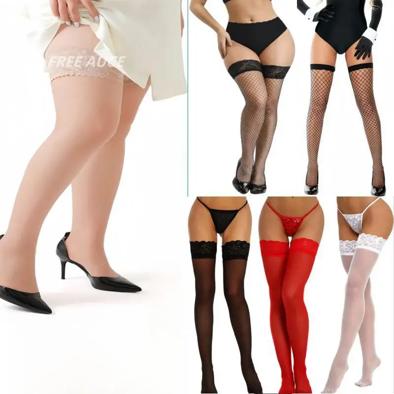 

Oversized Pantyhose Fishnet Stockings Large Size for Women Lingerie Plus Size Sexy Pantyhose