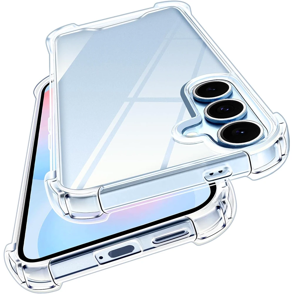 

Shock Mat Shockproof Hybrid Case For Samsung Galaxy S25 S24 S23 S21 S22 Ultra FE Plus 5G Soft Silicone Hard Back Cover S 25 S25+