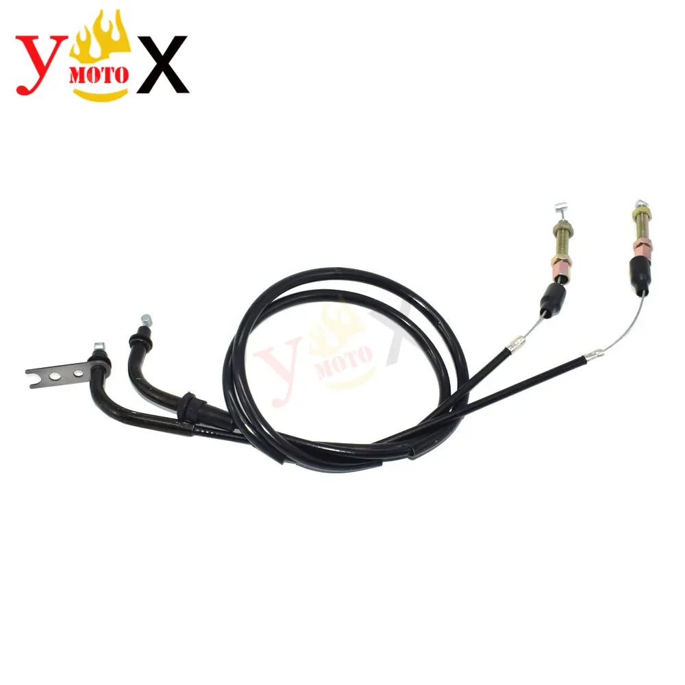 K6 K7 K8 K9 GSXR600 750/1000 Accelerator Push/Pull Throttle Cable Wire Line For SUZUKI GSX-R600 GSX-R750 2008-10 GSX-R1000 07-08