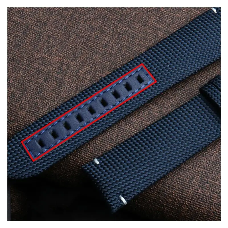 SCHIK 22mm Nylon Waterproof Watchband for Mido M026.629/430 Ocean Star M042.430 Replacement Bracelet Band Men's Accessories