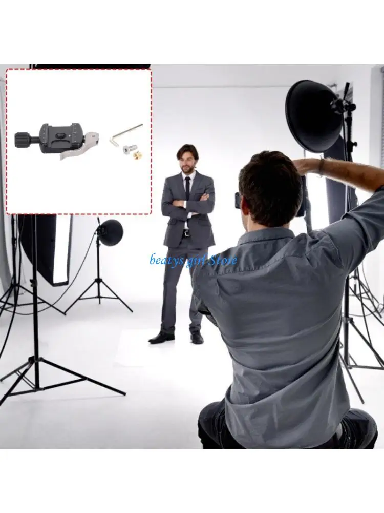 

C7AB Professional 50mm Quick Release Clamp Mount Metal For Stable Camera And Gear Fixing