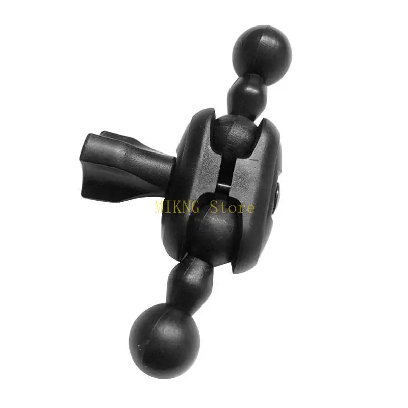 محول كرة مزدوج لحامل سيارة الهاتف المحمول مع واجهة توصيل 17 مم أفضل بيع