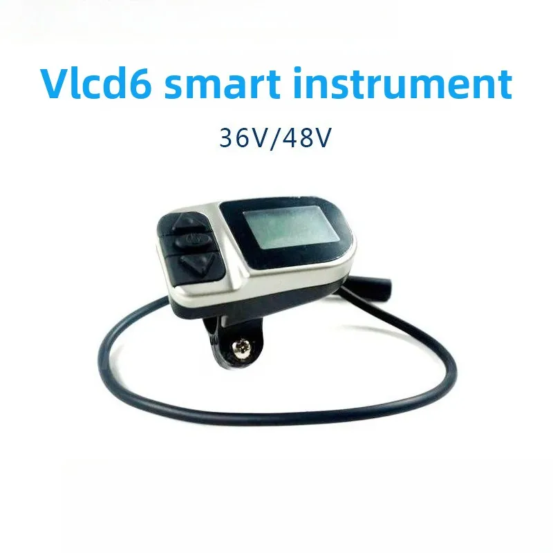 VLCD6 Electric Bicycle Instrument Mountain Bike Speed Measurement LCD Screen Code Meter