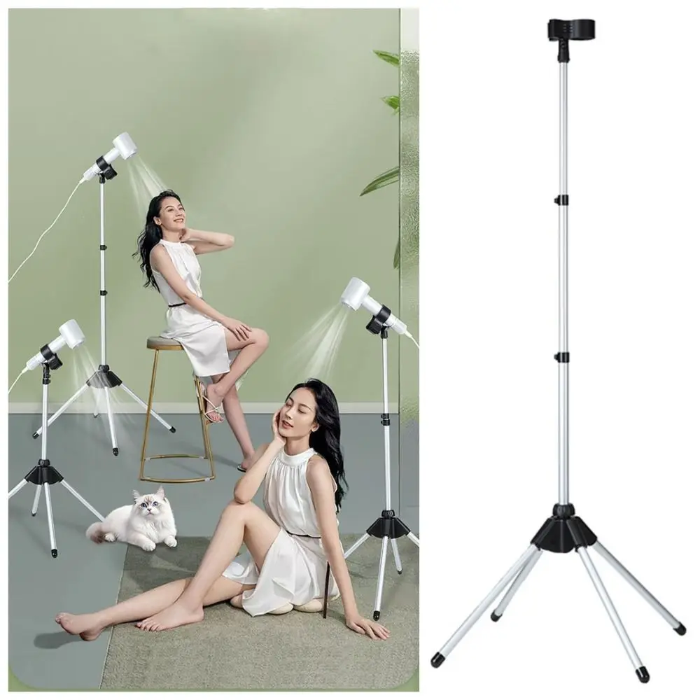 

Телескопическая регулируемая подставка для фена, регулируемая высота, устойчивая основа, универсальная стойка для хранения фена, складная подставка без рук