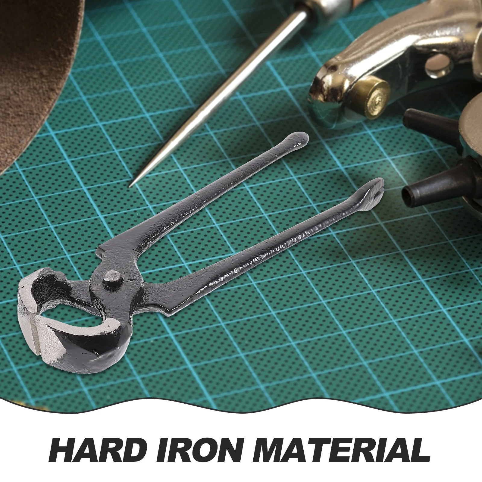 15cm 하드 아이언 신발 수리 펜치 하이힐 일반 신발 당기는 네일 블랙 컬러 여행 세트 제거 도구