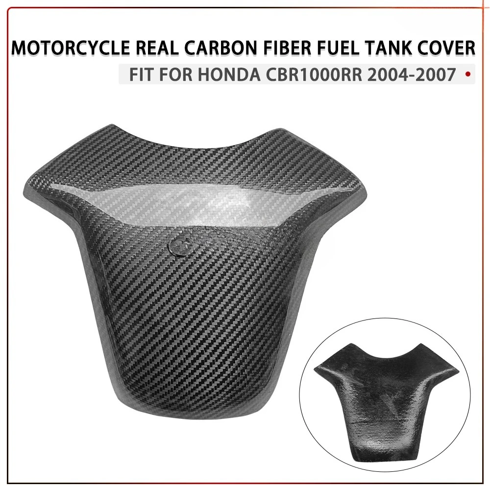 

Подходит для Honda CBR1000RR CBR 1000RR 2004 2005 2006 2007, комплекты обтекателей топливного бака из настоящего углеродного волокна