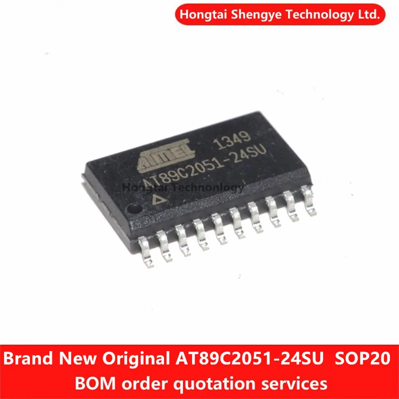 New Original AT89C2051-24SU SOP-20 Microcontroller MCU