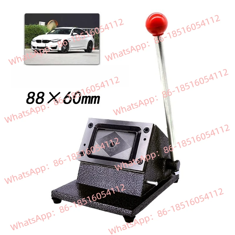 

Heavy Duty Rounded PVC Business Card Punching Machine, Driving License Photo Cutting Machine