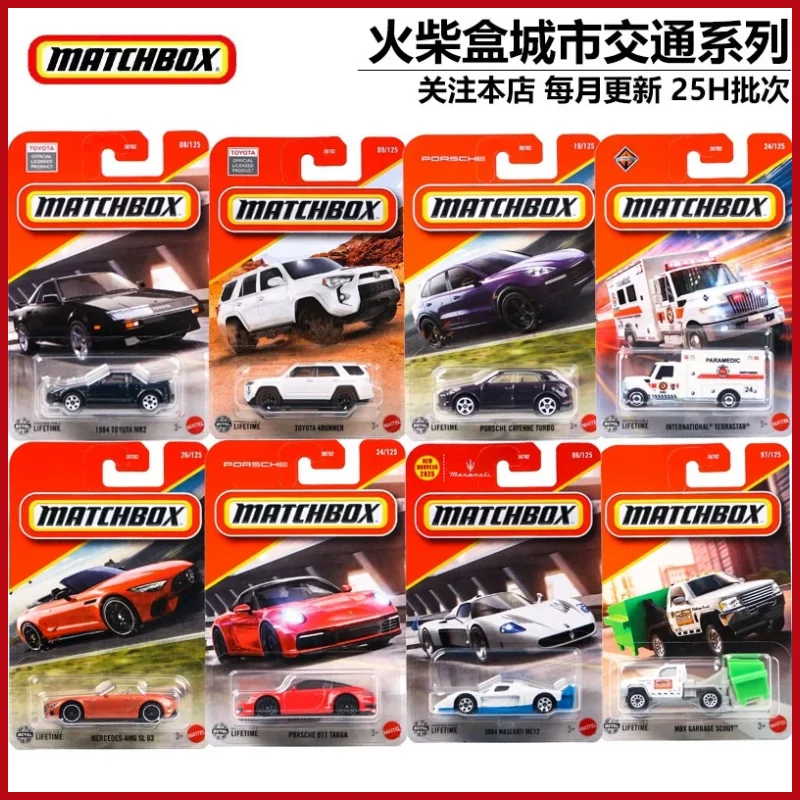 

Доступен оригинальный спичечный автомобиль 1/64 2025h Maserati Mc12 Toyota 4runner Porsche 911 Targa Ford Модель автомобиля Игрушка Подарки для мальчиков
