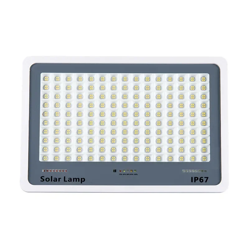 Luz de inundação ao ar livre lâmpada solar 96/140/216 led controle remoto pátio iluminação lâmpada rua à prova dip67 água ip67 jardim doméstico