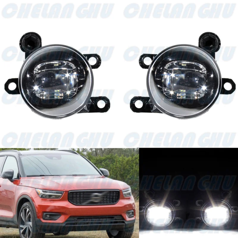 

Для Volvo XC40 2019 2020 2021 2022 1 пара переднего бампера светодиодные противотуманные фары автомобильные аксессуары 31689175 31689174