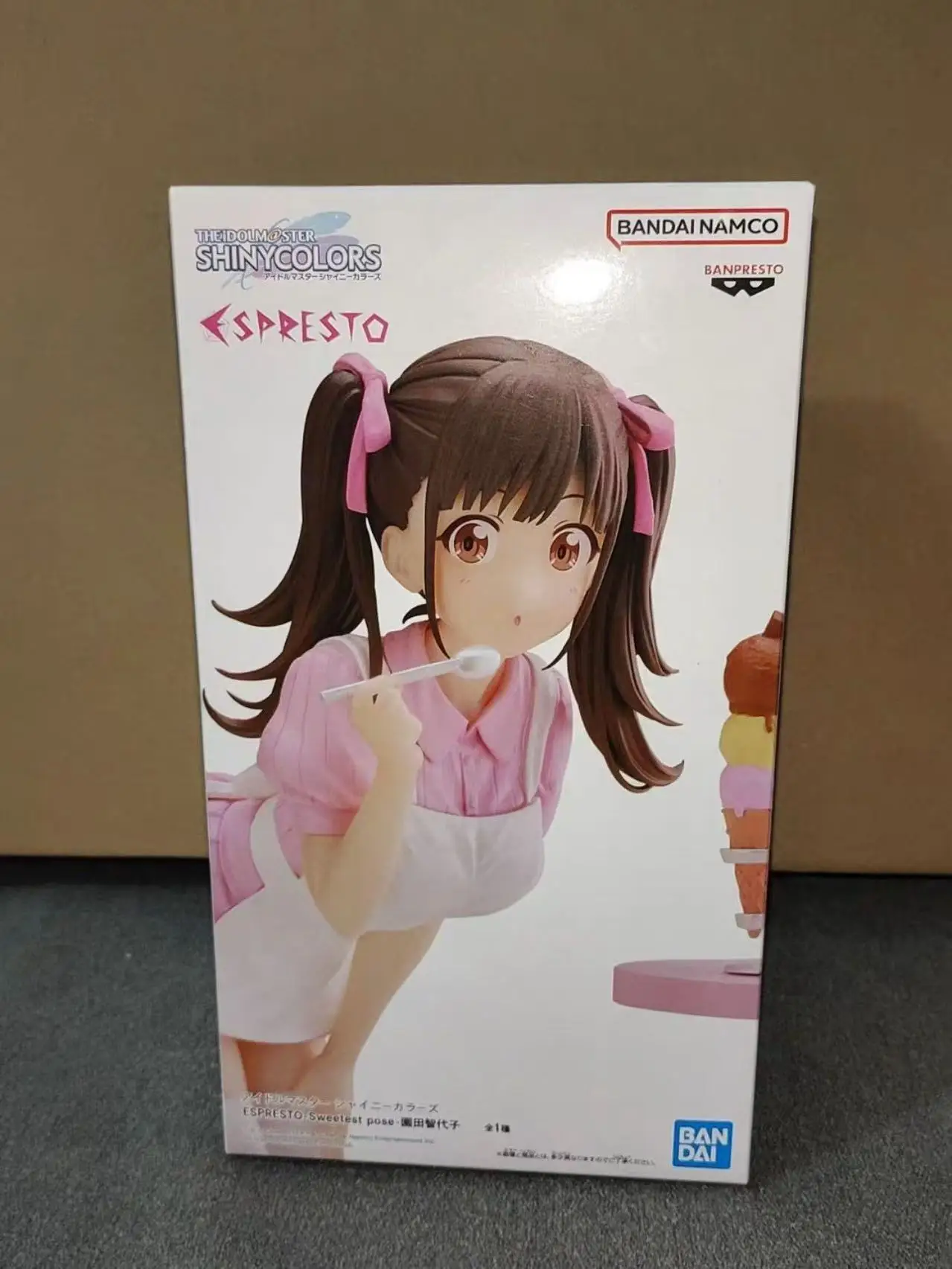 

In Stock Original Bandai Action Figures Anime IDOLM STER Anime Action Collection Character Model Toy