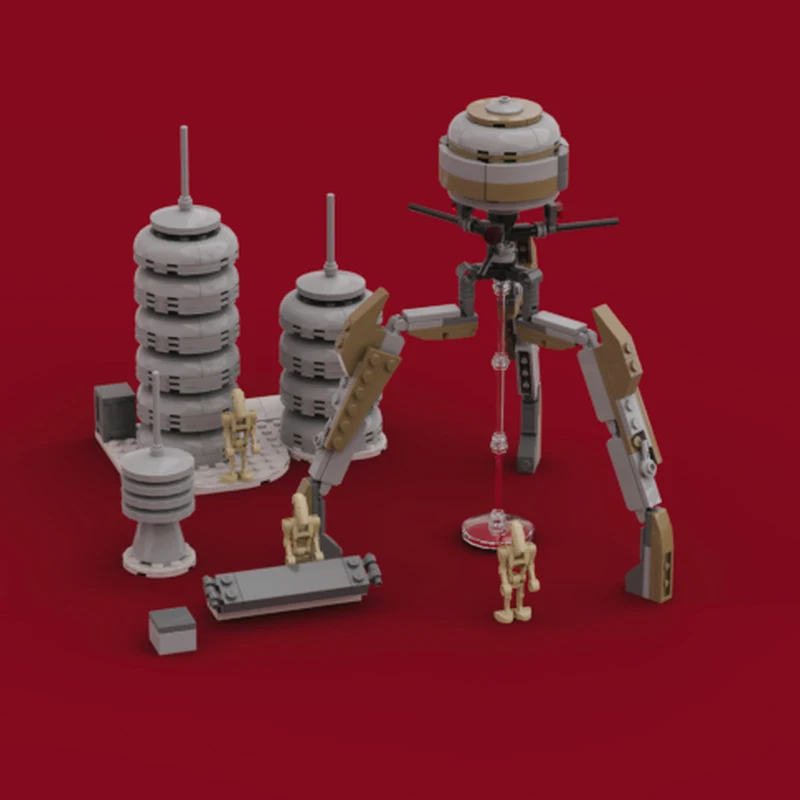 

336pcs MOC Battle of Mygeeto Playscale Set Star Battle Building Blocks Hit of Season for Little Enthusiasts Christmas Gift