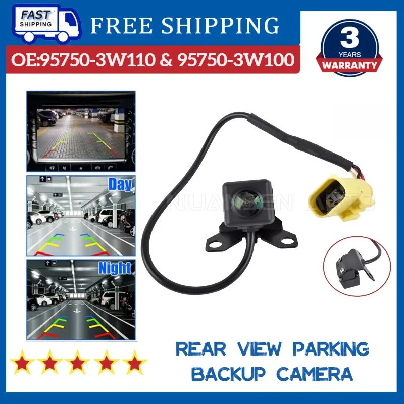 95750-3W110 For KIA Sportage 2011-2016 Rear View Camera Reverse Backup Parking Assist Camera 95750-3W100 957603W100 957503W110