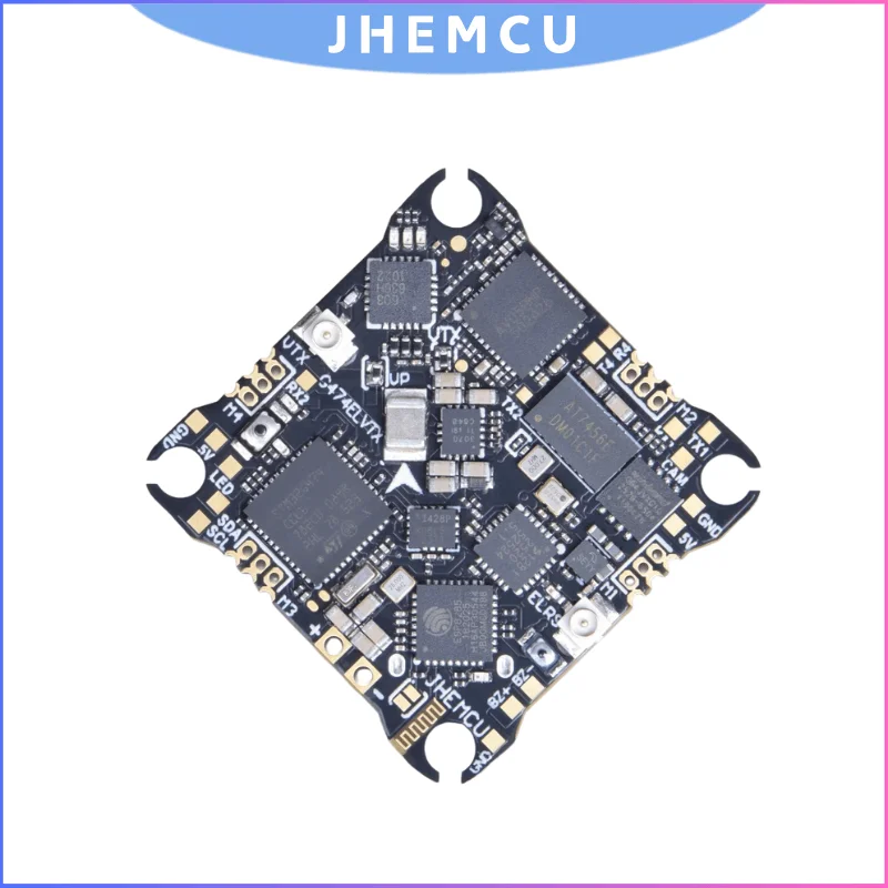 

5-in-1 AIO for Tiny Whoop: JHEMCU G474ELVTX (STM32G474, Built-in ELRS & VTX), 1-2S Ultra-Compact FPV FC