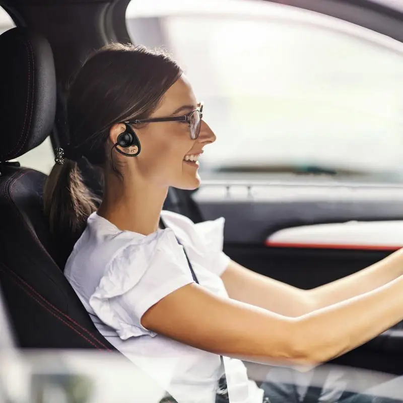 D Shape Ear Hook Earpiece Portable Headset With No Microphone 3.5MM 1 Pin Plug Connector For Two Way Radios Walkie Talkie