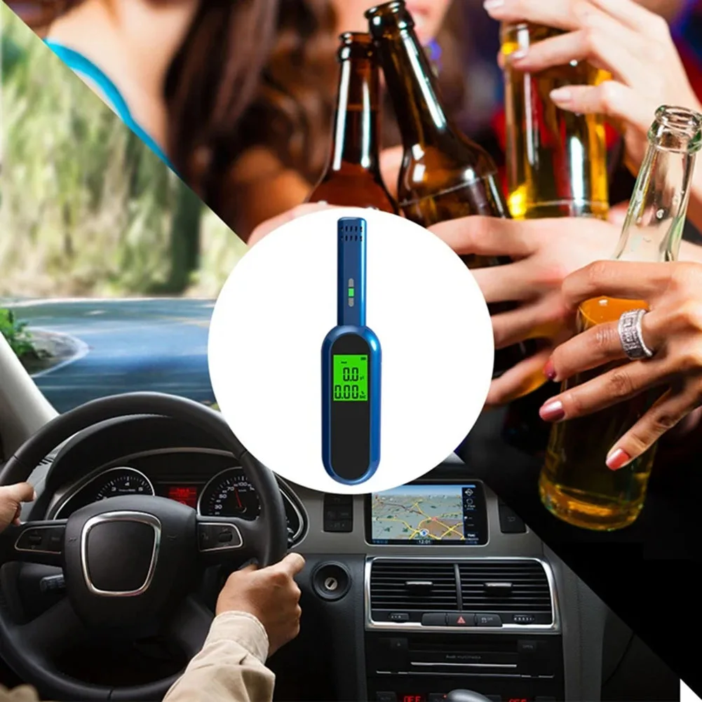 

Professional Grade Alcohol Tester Compact Design with Quick Response Time Digital Display for Easy Result Reading